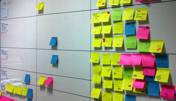 como hacer un scrum taskboard