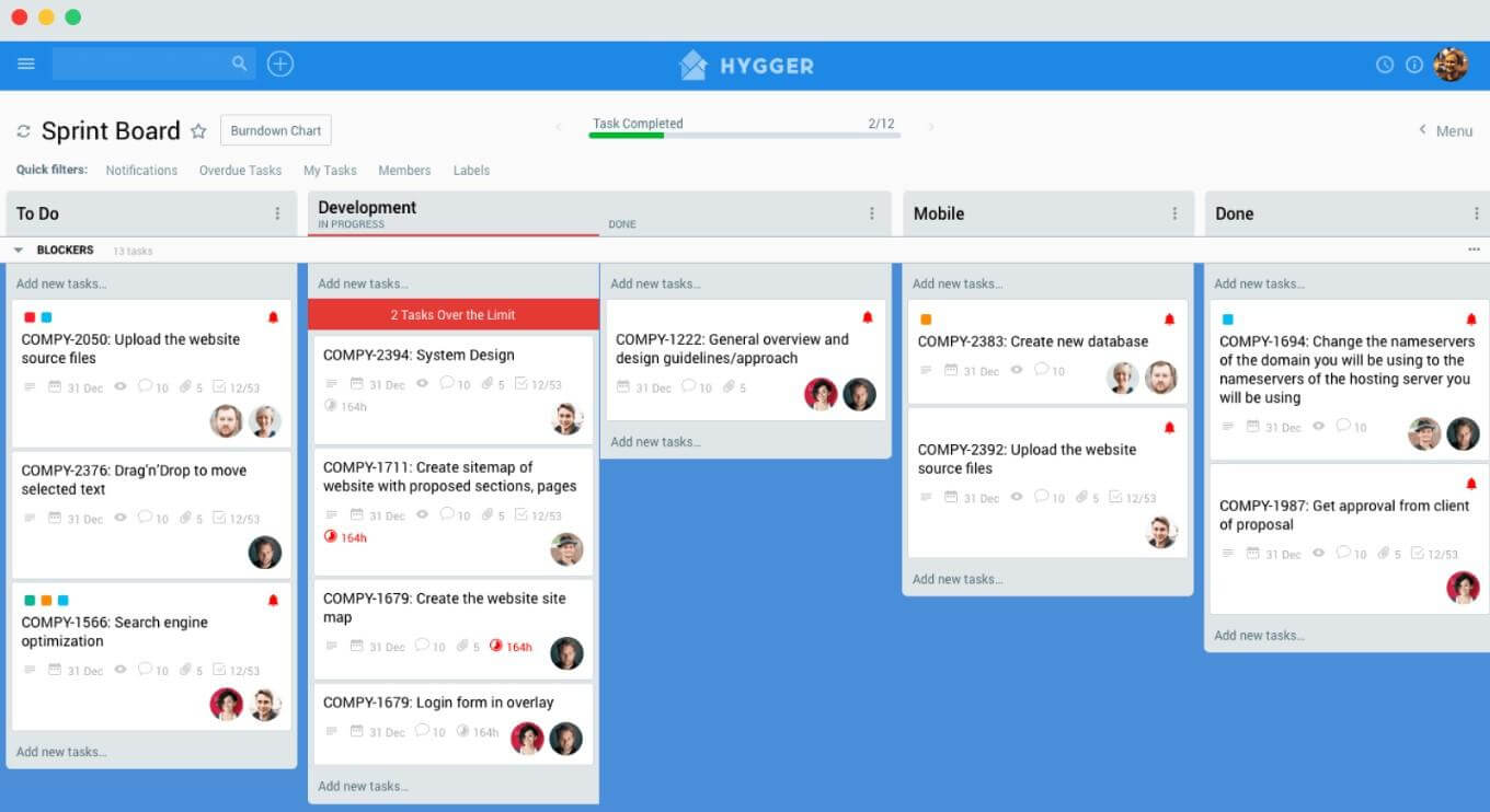 Scrum board