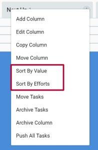 Sort by