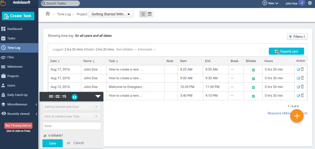 Available project. Time log. Logtime Ной. Datetime Лог. Hygger русская версия.