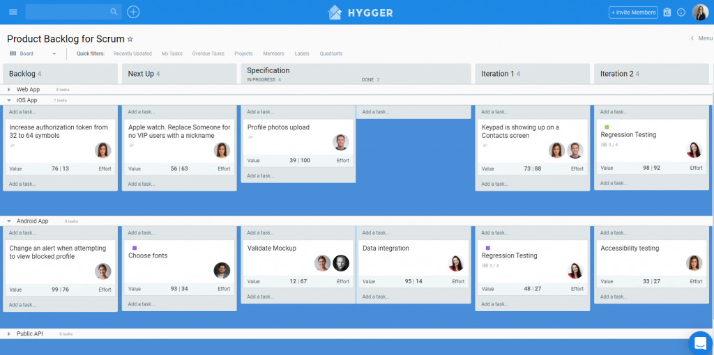 7 Scrum Board Examples Hygger.io