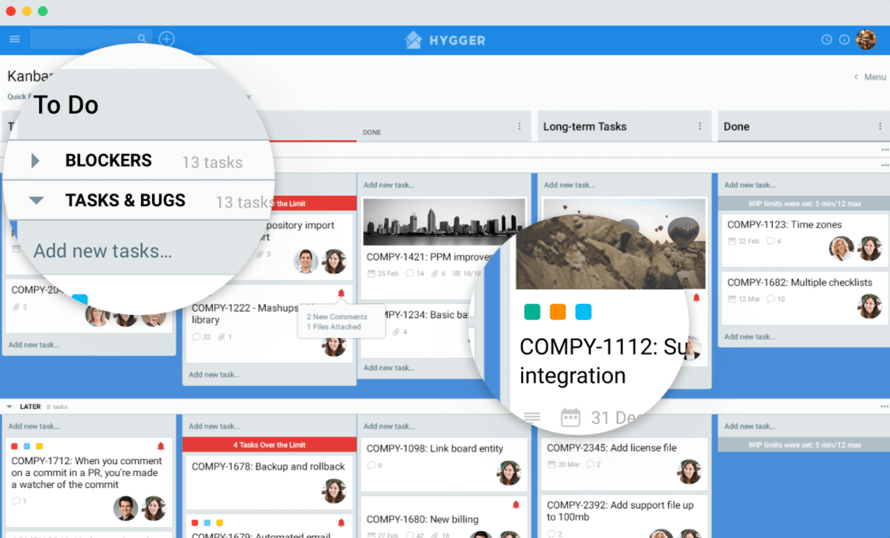 Kanban boards